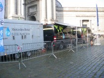 Hydrogen refuelling facility during Ride 'n' Drive Event - Nov 22-23 2011 Brussels Hydrogen refuelling facility during Ride 'n' Drive Event - Nov 22-23 2011 Brussels