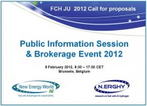 FCH JU Brokerage 2012 FCH JU Brokerage 2012